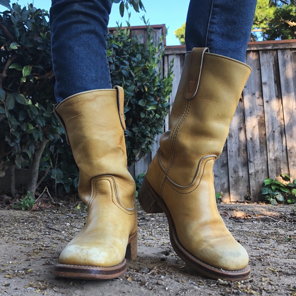Vintage Landis Canvas Boot